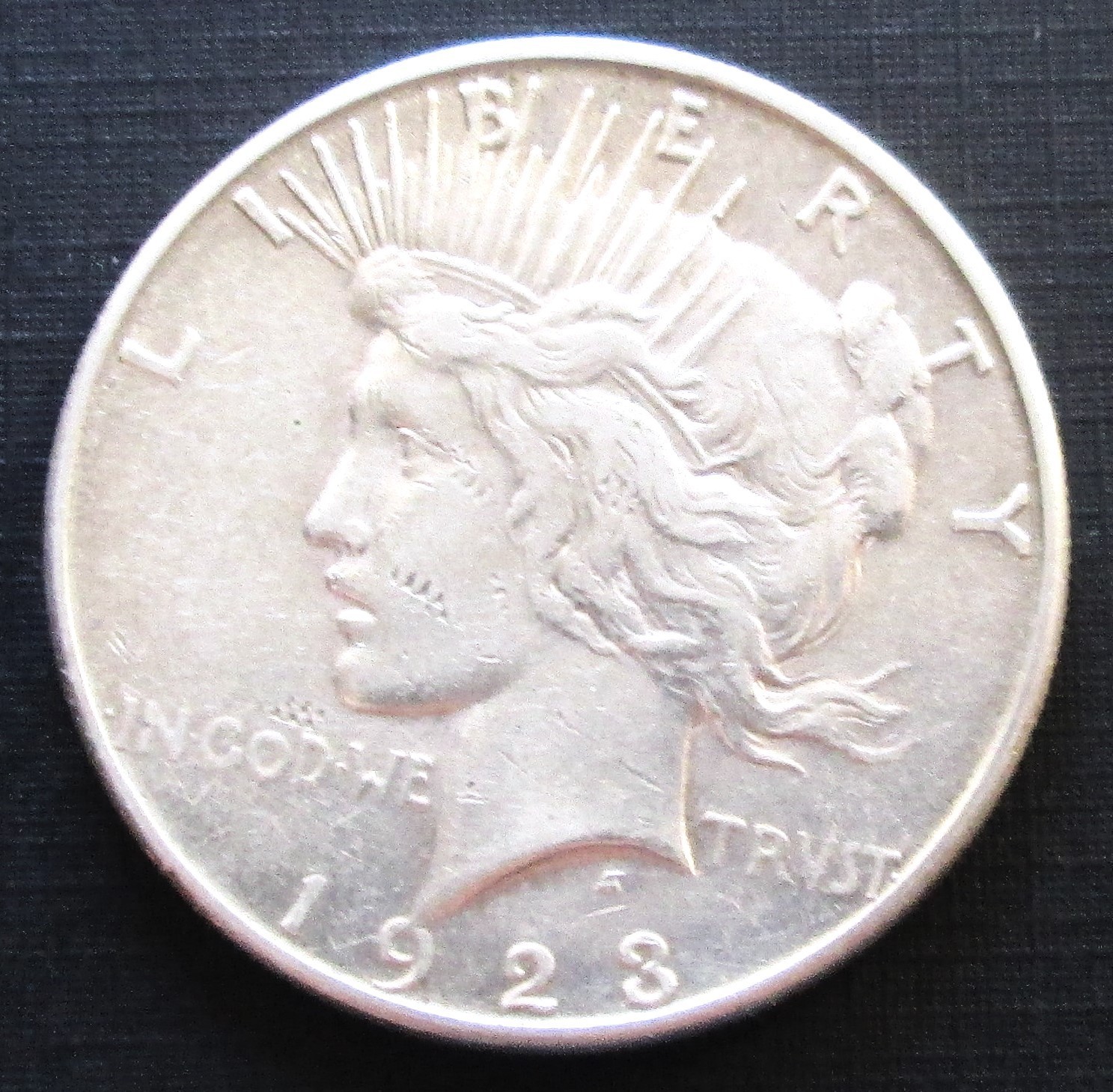 1923S Peace Dollar