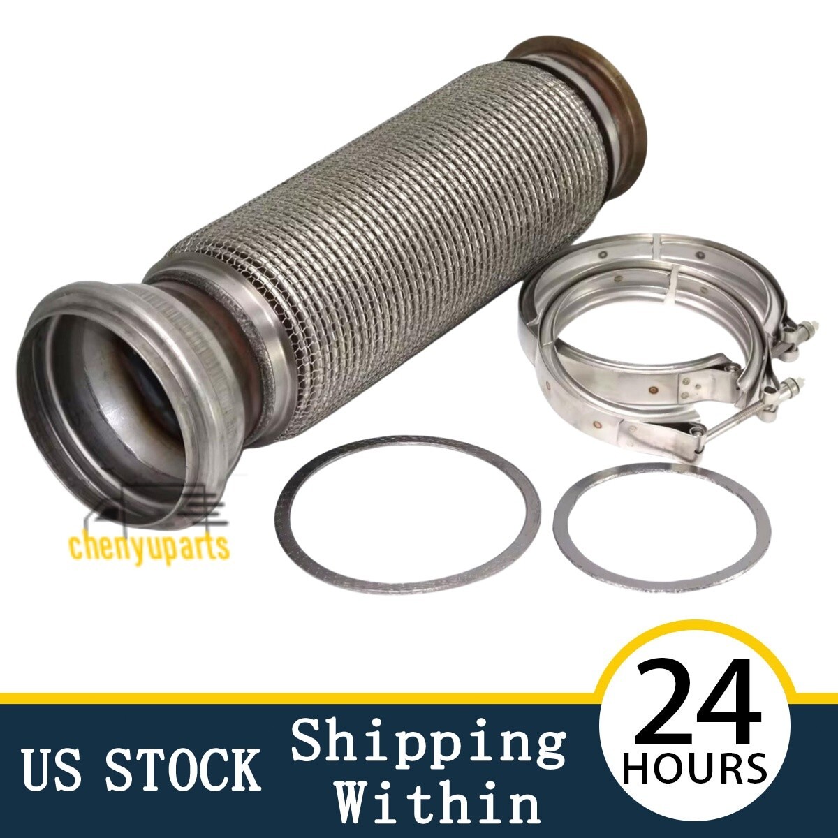 New Cummins ISX 15.0 Mack MP8 Volvo VNL D13  Exhaust Bellows Pipe Kit 21428534