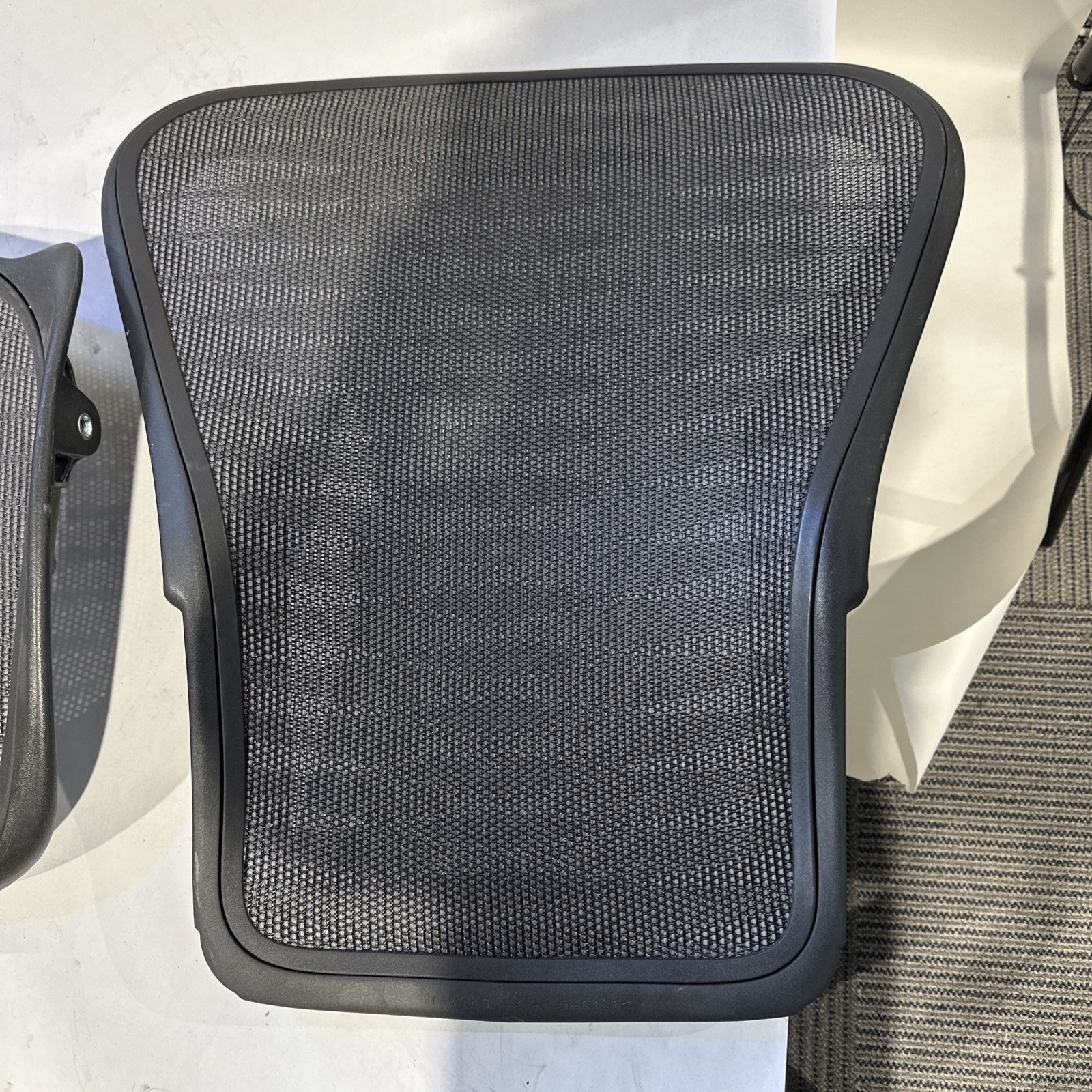 BackReplacement For Herman Miller Classic Aeron Size B 4M01 Gray/Black Tuxedo