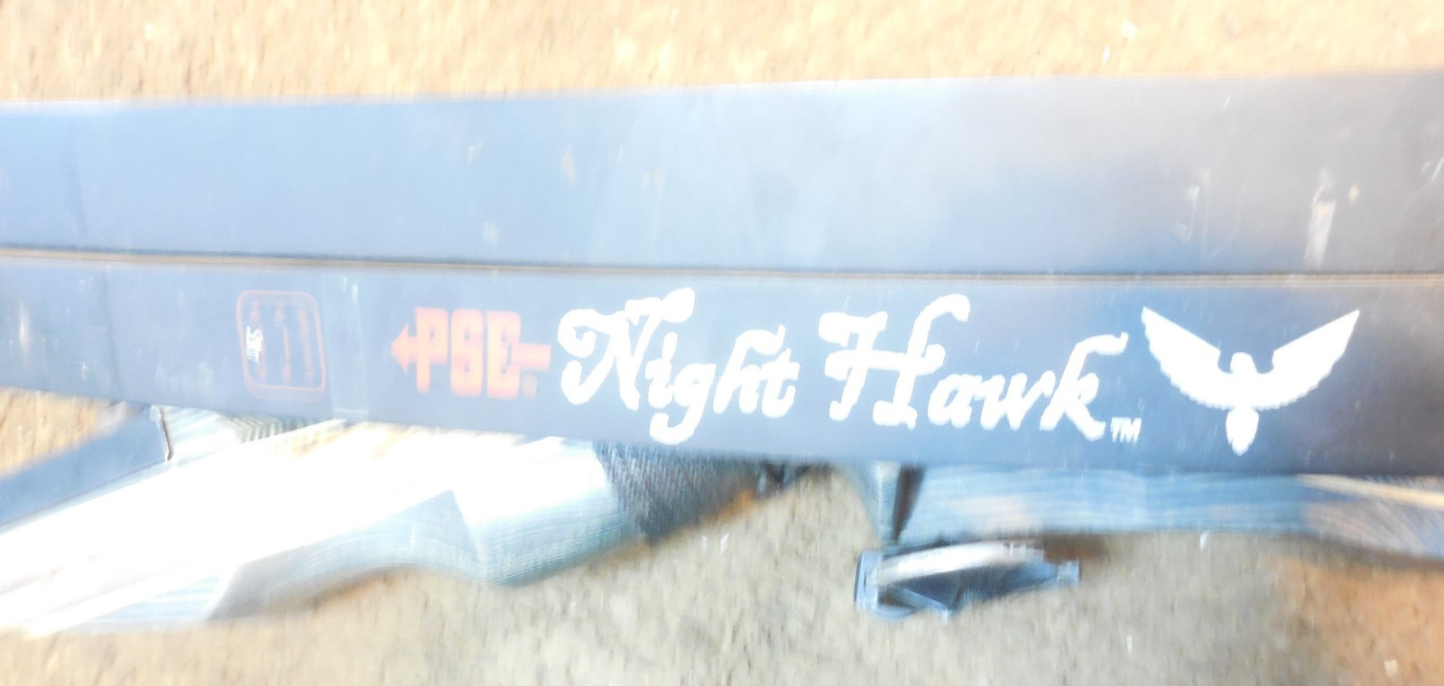 PSE Night Hawk 62" Recurve Bow with 45# Draw - No String