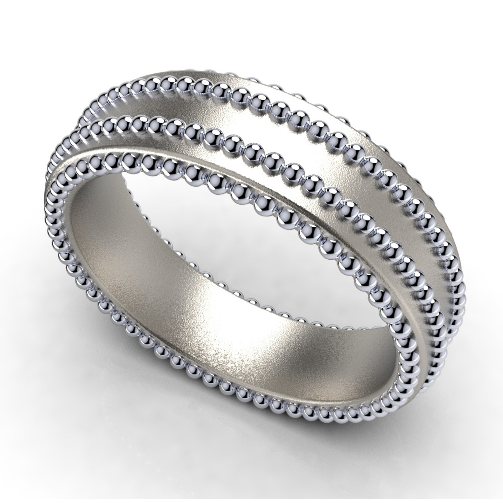 Ring Wedding Band Men Ring CAD Design-RNN-M 3D print model