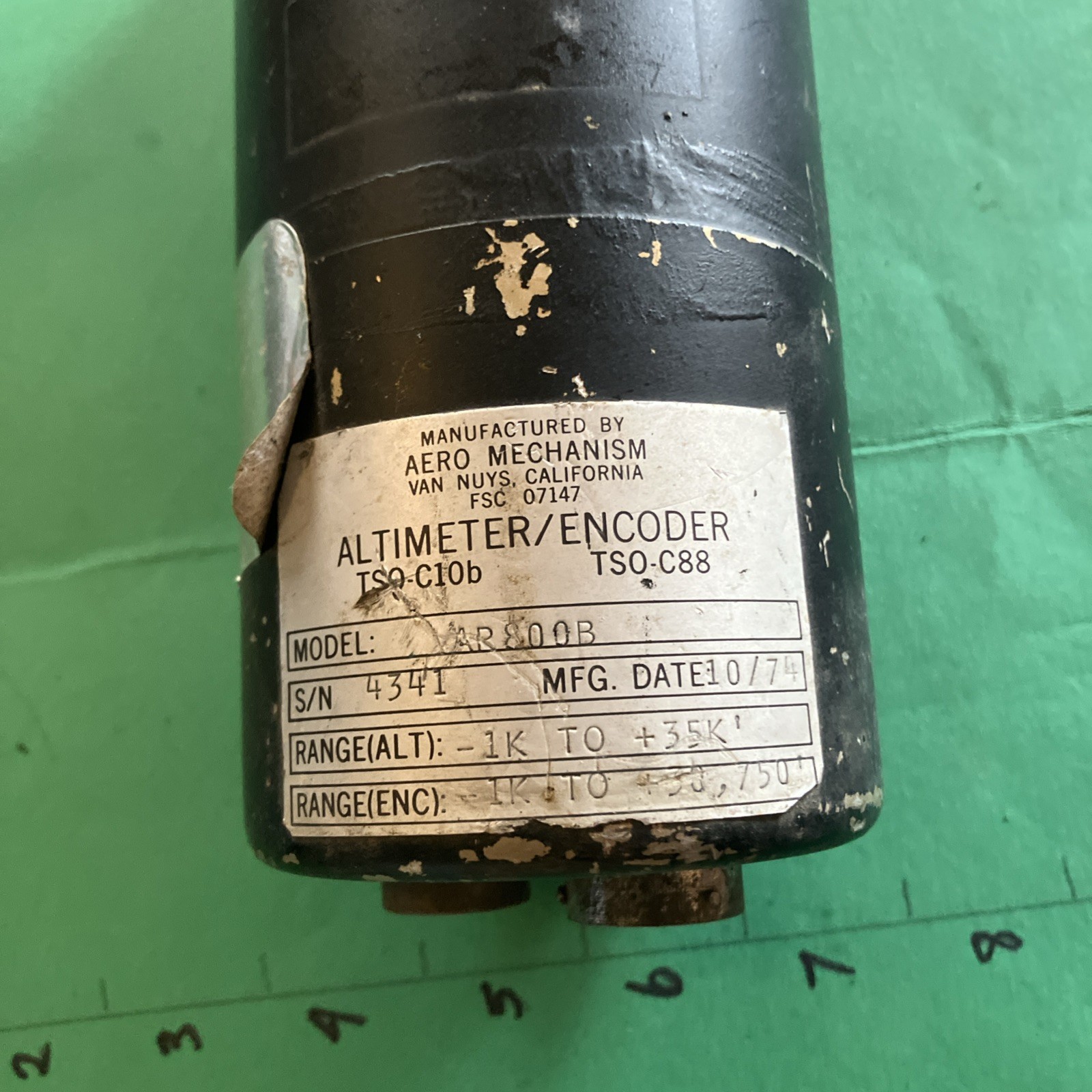 Altimeter encoder by Aero Mechanism model AR800B
