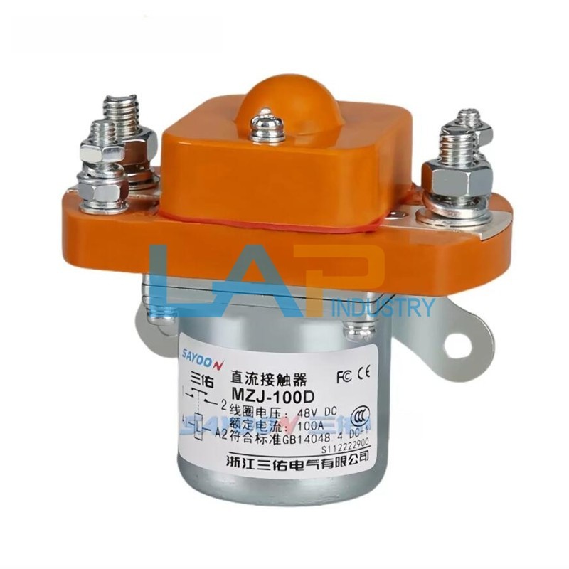 1Pcs New Electric forklift DC contactor MZJ-100D 100A DC12/24/36/48/60/72V