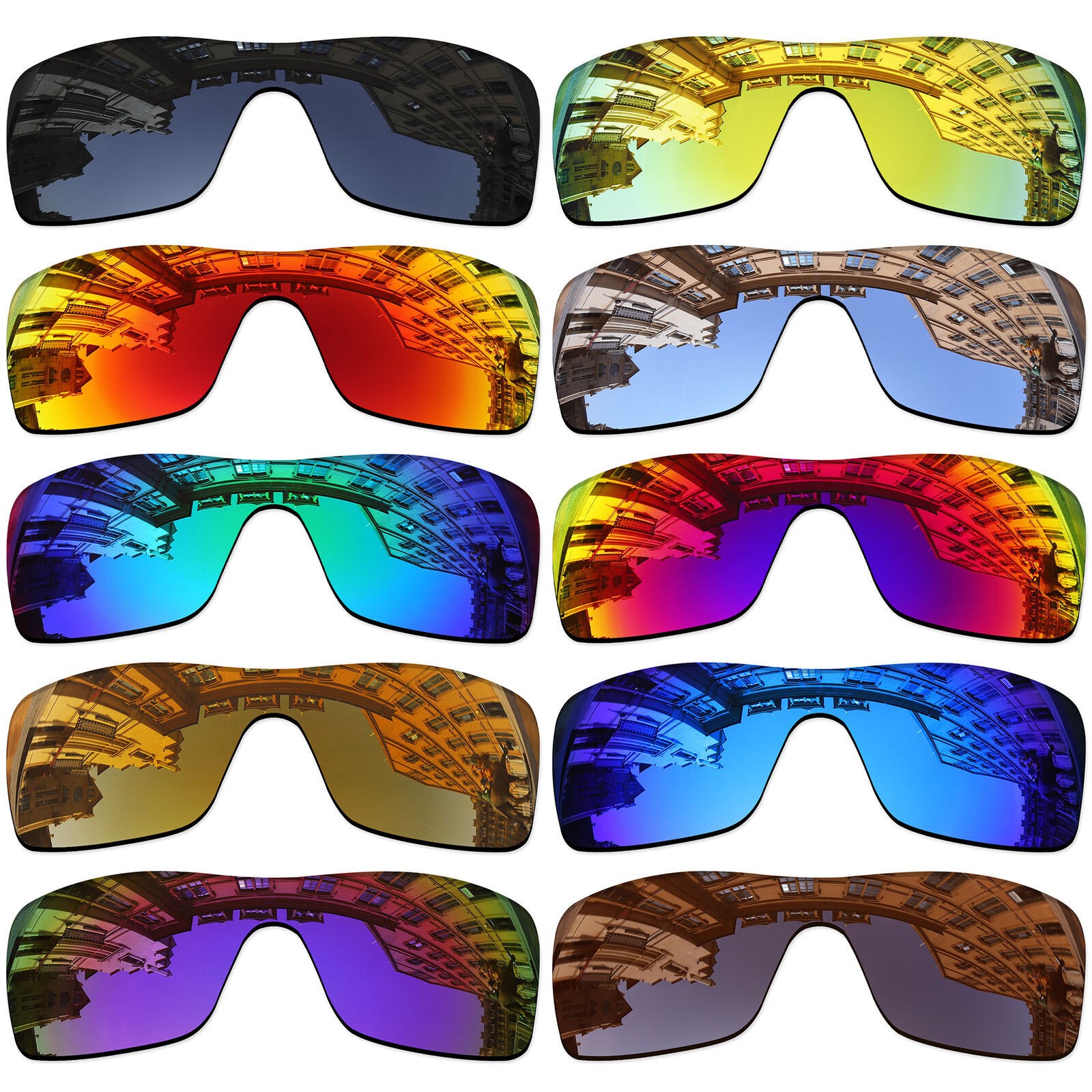 Vonxyz Polarized Replacement Lenses for-Oakley Oil Rig Sunglasses - Options