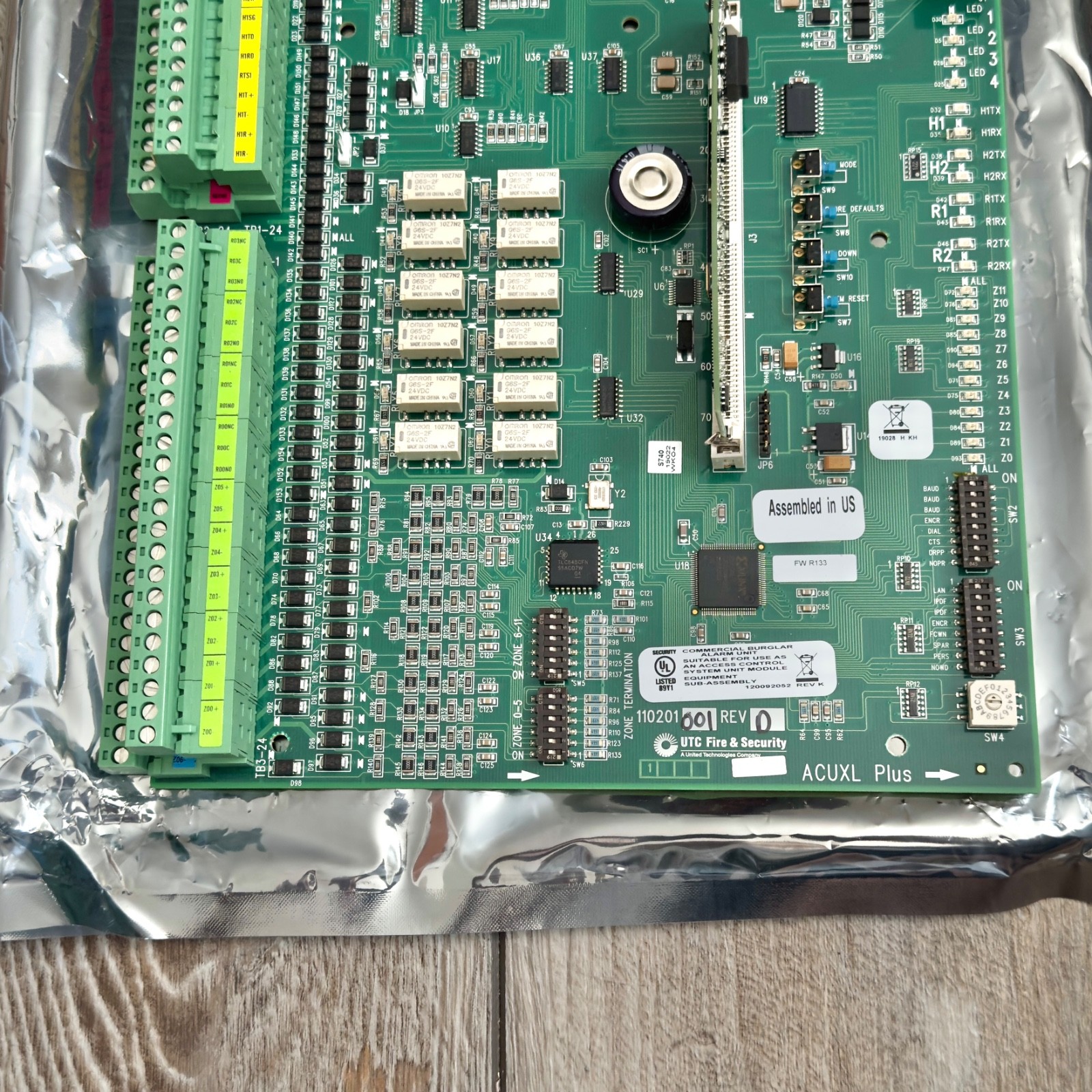 UTC Fire and Security ACUXL16-E1L08A ACUXL16 Remote Reader Panel Mainboard New