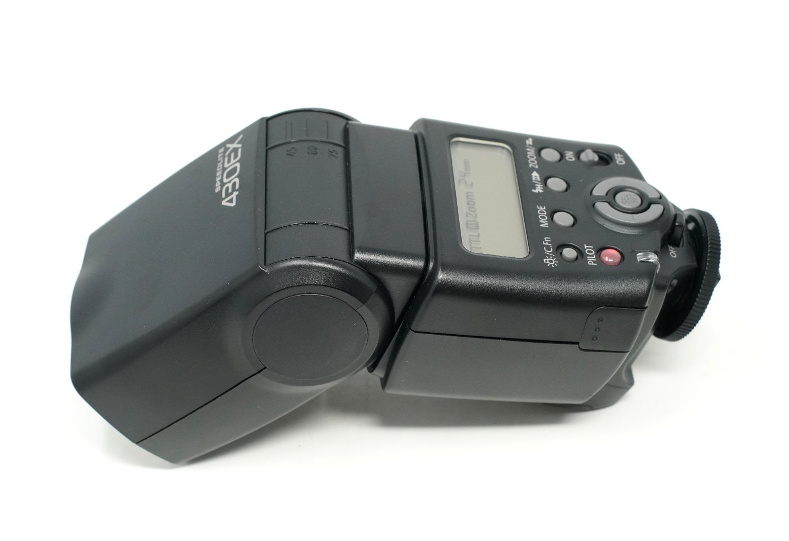 Canon 430EX Speedlite Flash w/ Case, Stand, Manuals MINT