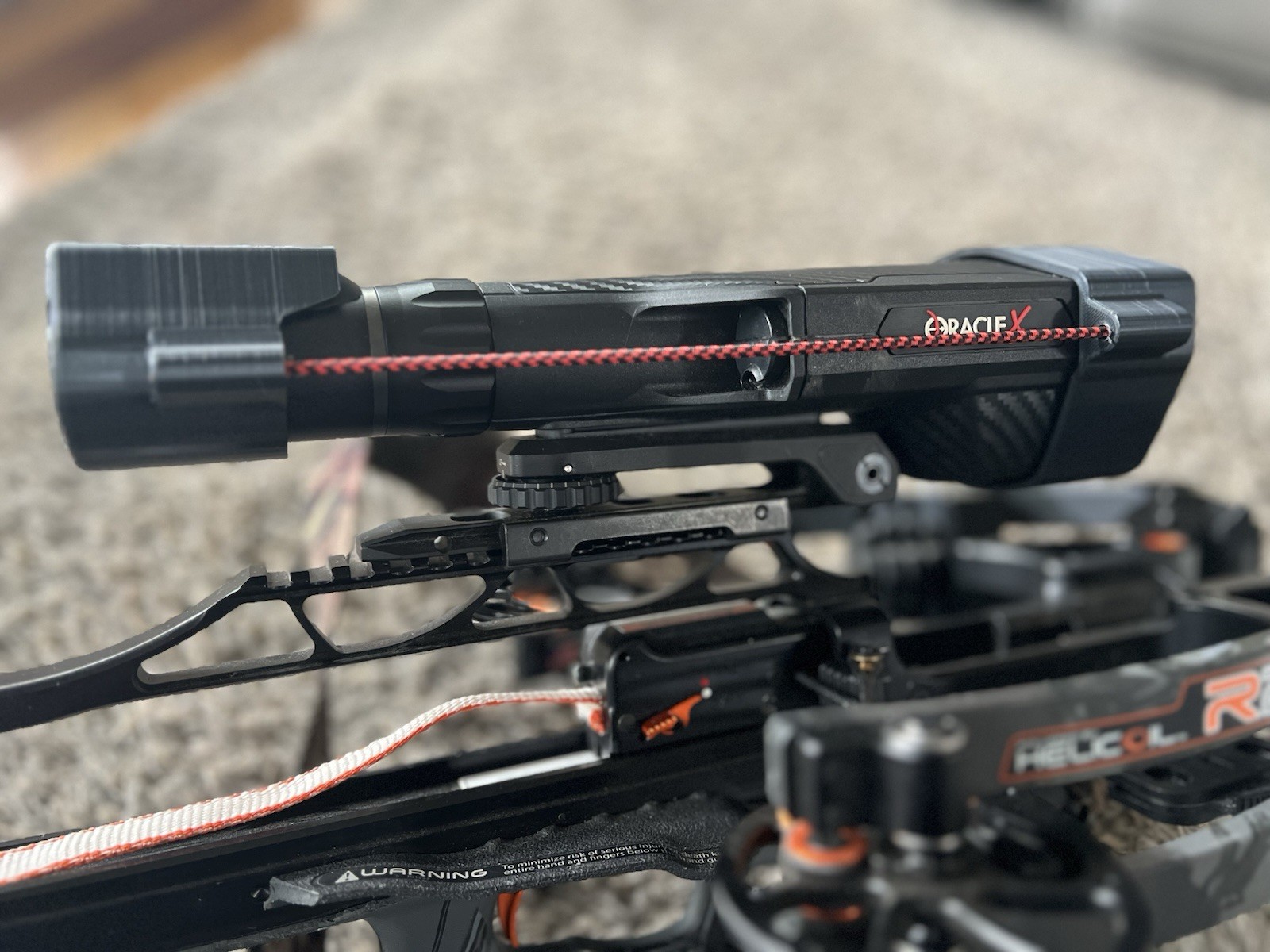 Burris Oracle X Scope Caps & Battery Cap Installation Tool & Throw lever Bundle
