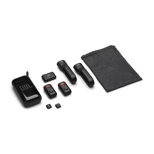 JBL EasySing Mic Mini Duo Compact Wireless Microphone Black JBLESMICMINIDUO FS