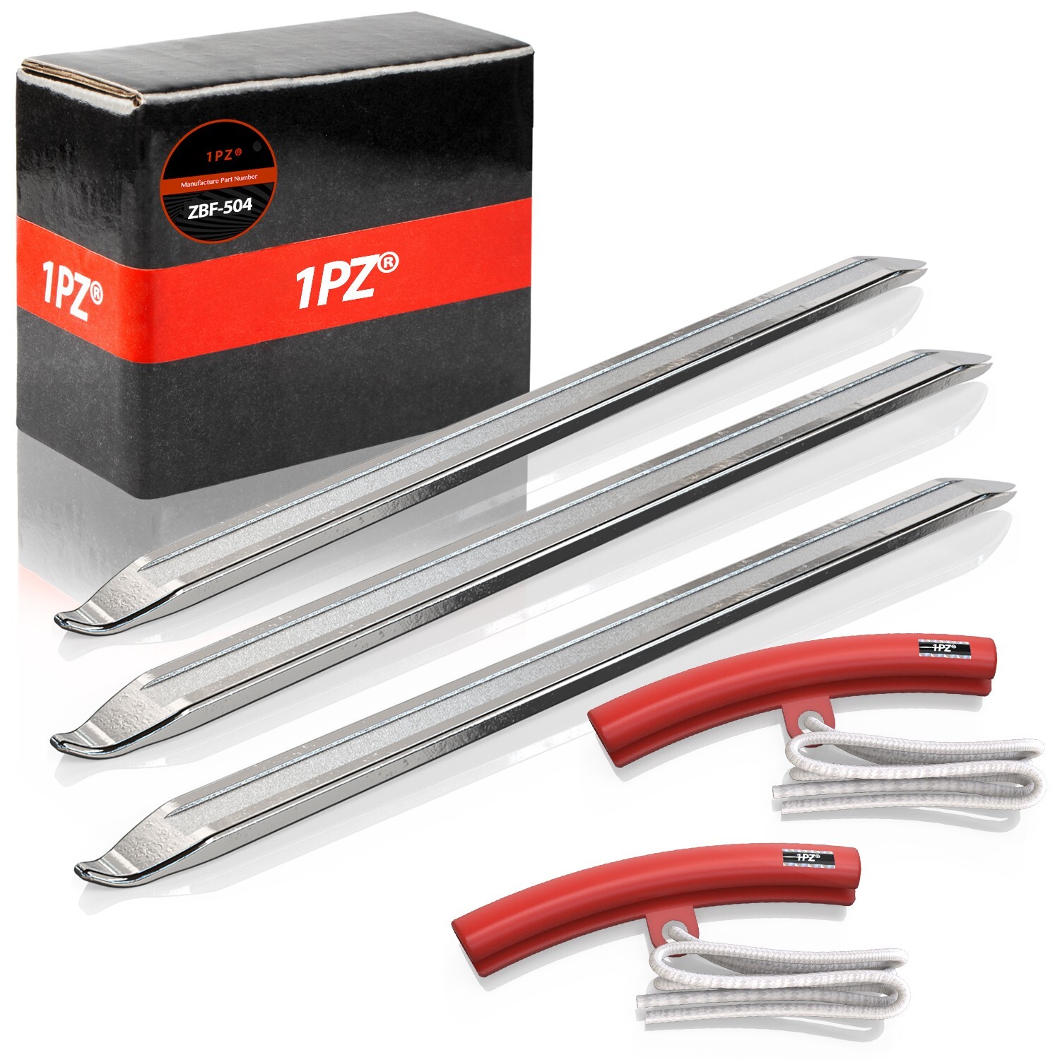 Steel Tire Spoon Lever Iron Change Tool Kit Tire Rim Protectors Dirt Bike 6pcs
