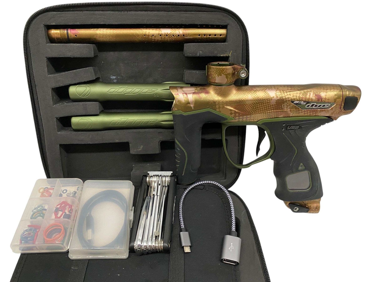 Dye M3s MOSAir PGA DYECam Paintball Marker