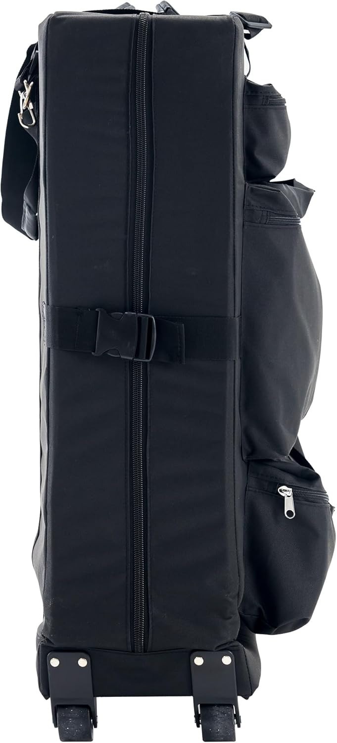 Lightweight Massage Table Carrying Case with Wheels - Secure and Durable Design