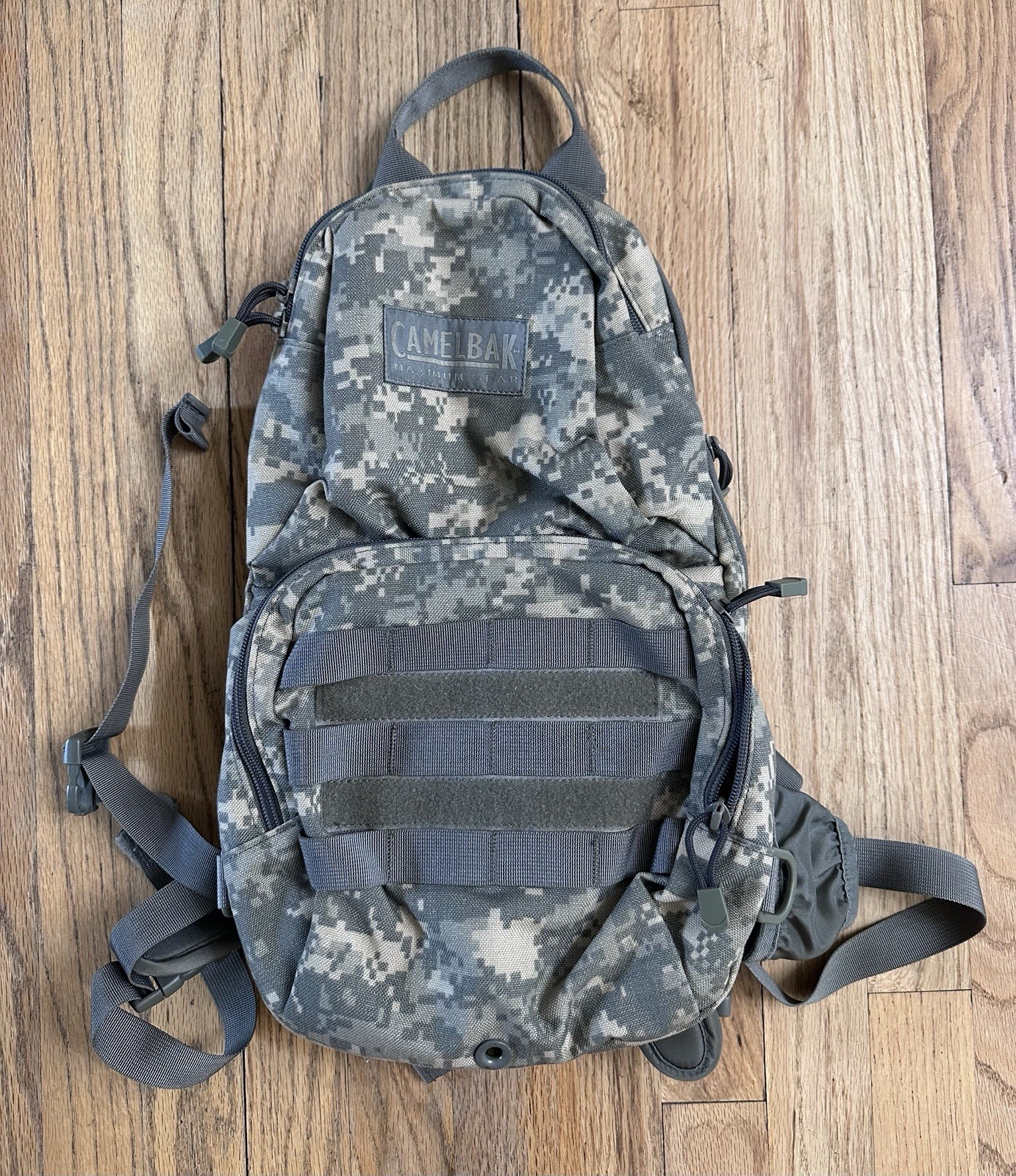 CamelBak Maximum Gear Backpack Desert Camo Tactical Hydration Pack No Bladder