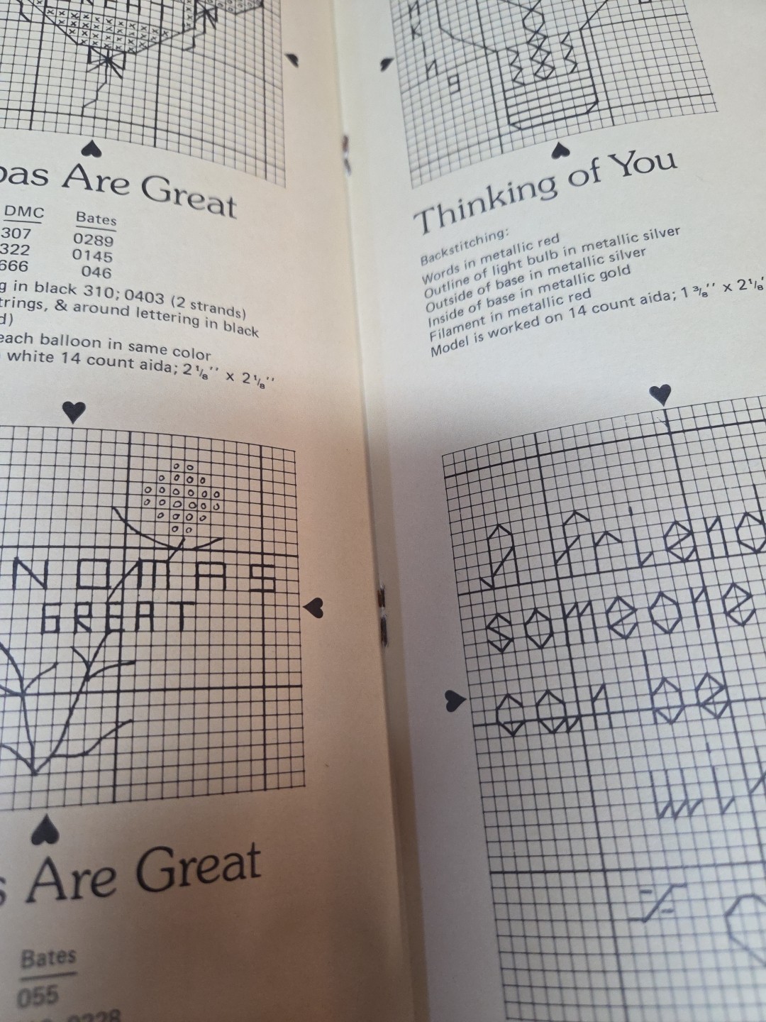 Krazy Stitches Loving Hearts Cross Stitch Pattern