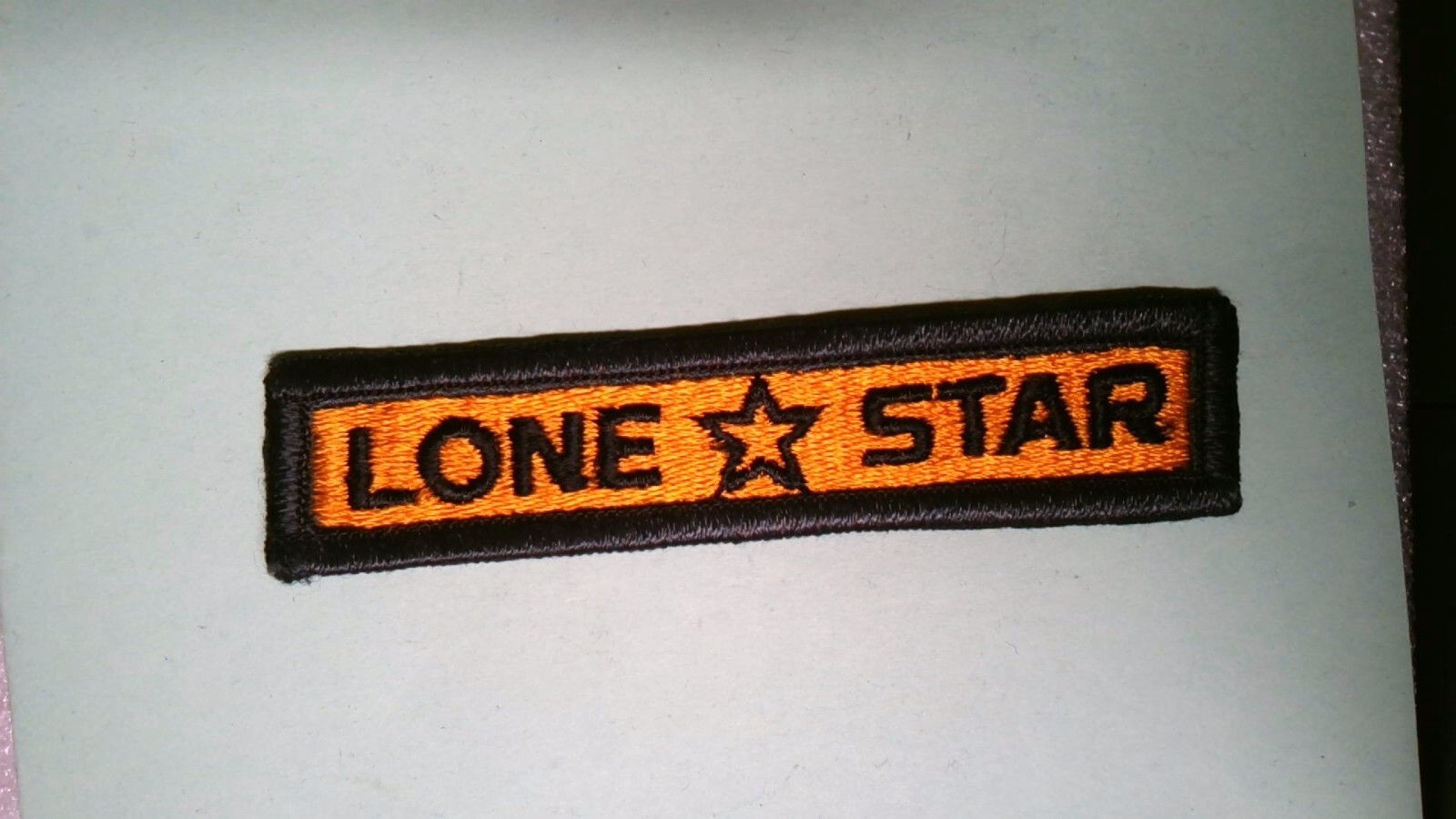MILITARY PATCH SEW ON OLDER TAB THAT SAYS LONE STAR