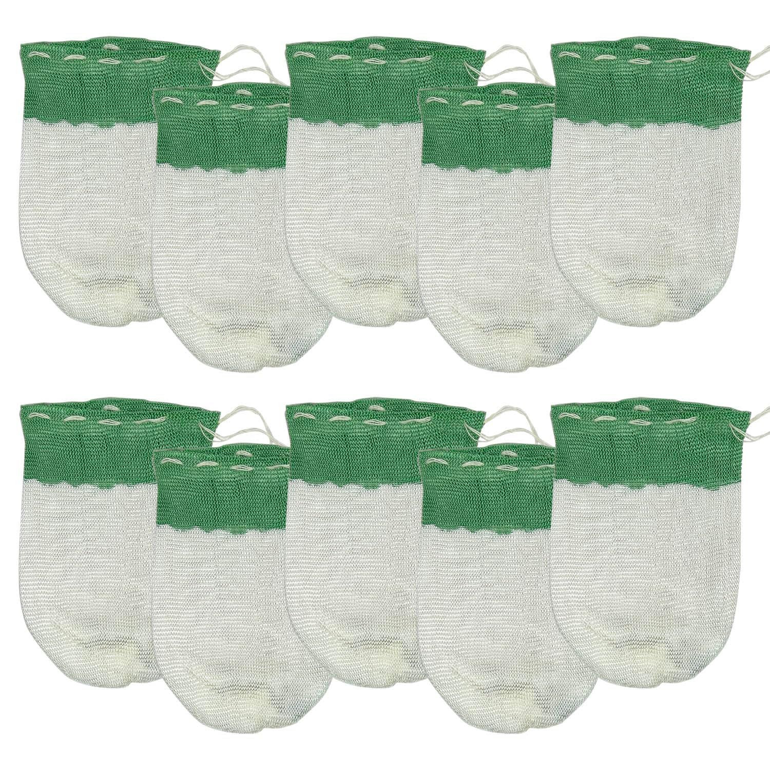 Tenalleys 10pcs Propane Lantern Mantles String Tie One Size, White