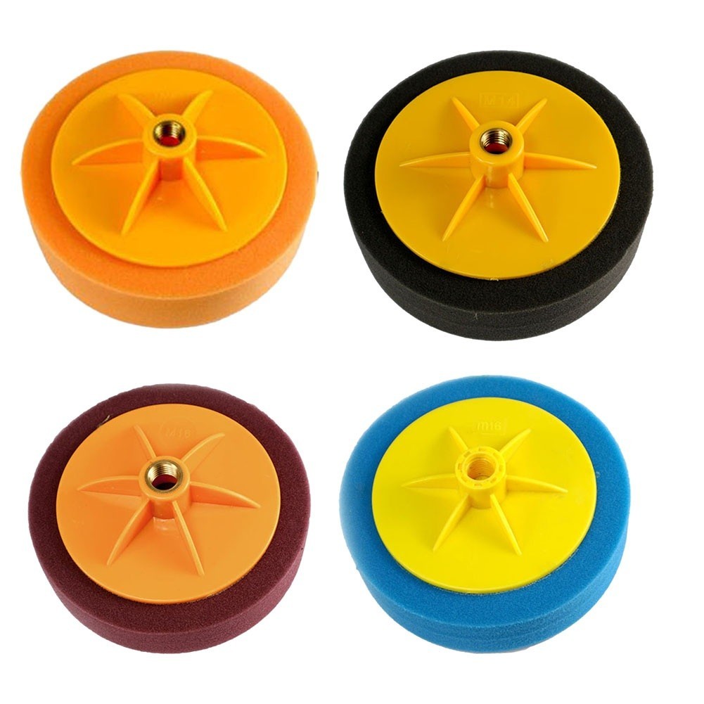 Polishing Wheel 6 Inch for M14 Sponge Disk for Car Detailing and Wood Finishing