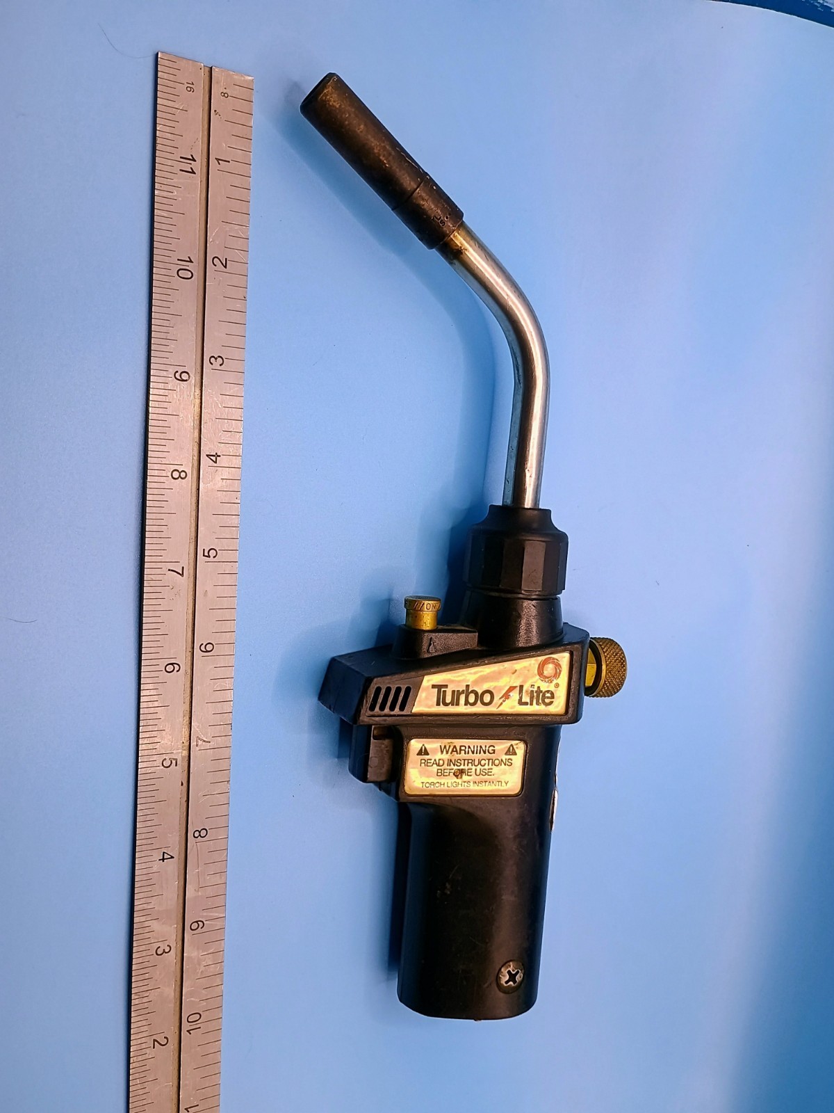 Victor Turbo Torch Lite Model TL-44 Fuel LP and MAP Gas Torch Hand Held Ignite