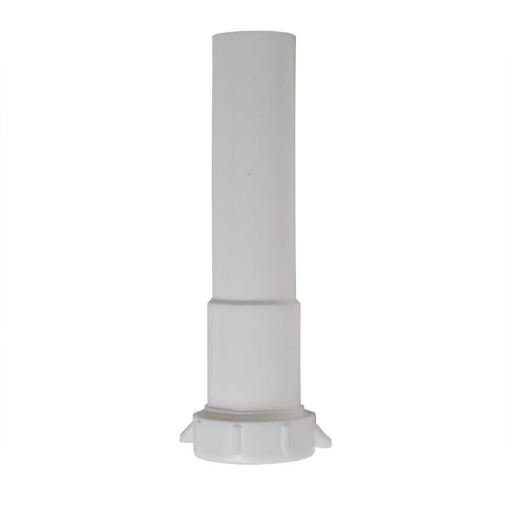 4401632 1-1/4" X 12" PVC Slip Joint Extension Tube with 1-1/4" Slip Joint Washer