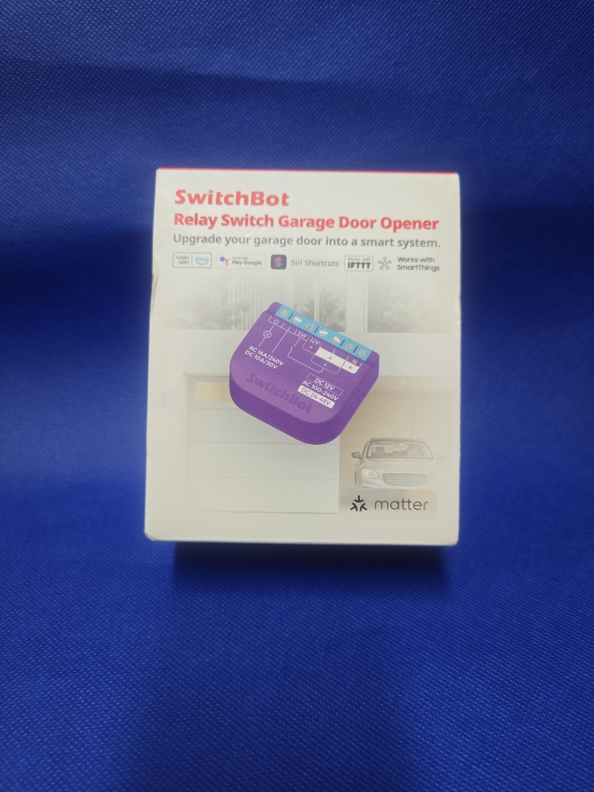 Switchbot WiFi Smart Garage Door Opener Matter Certified Alexa Google OPEN BOX