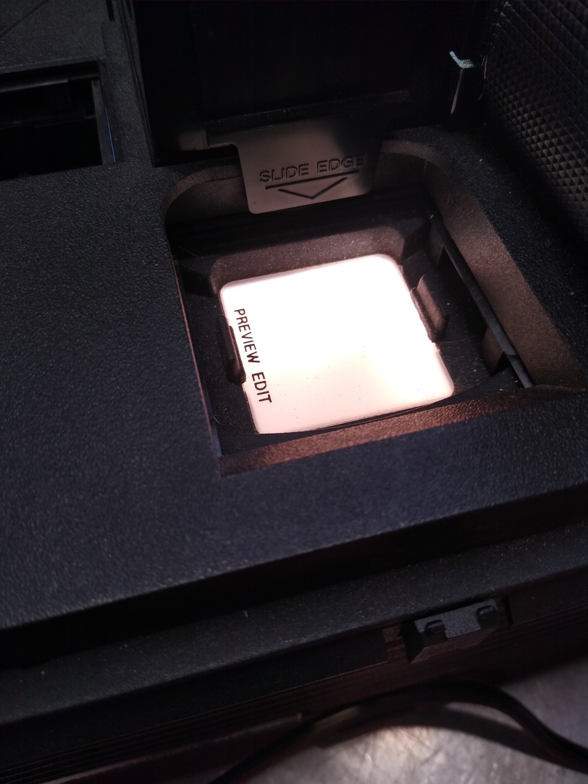Vintage Bell & Howell RF 60 slide projector cube