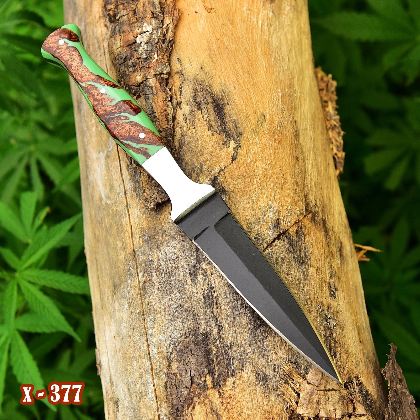 UNIQUE HANDCRAFTED JAPANESE TITANIUM HUNTING DAGGER SUPERIOR CUTTING POWER