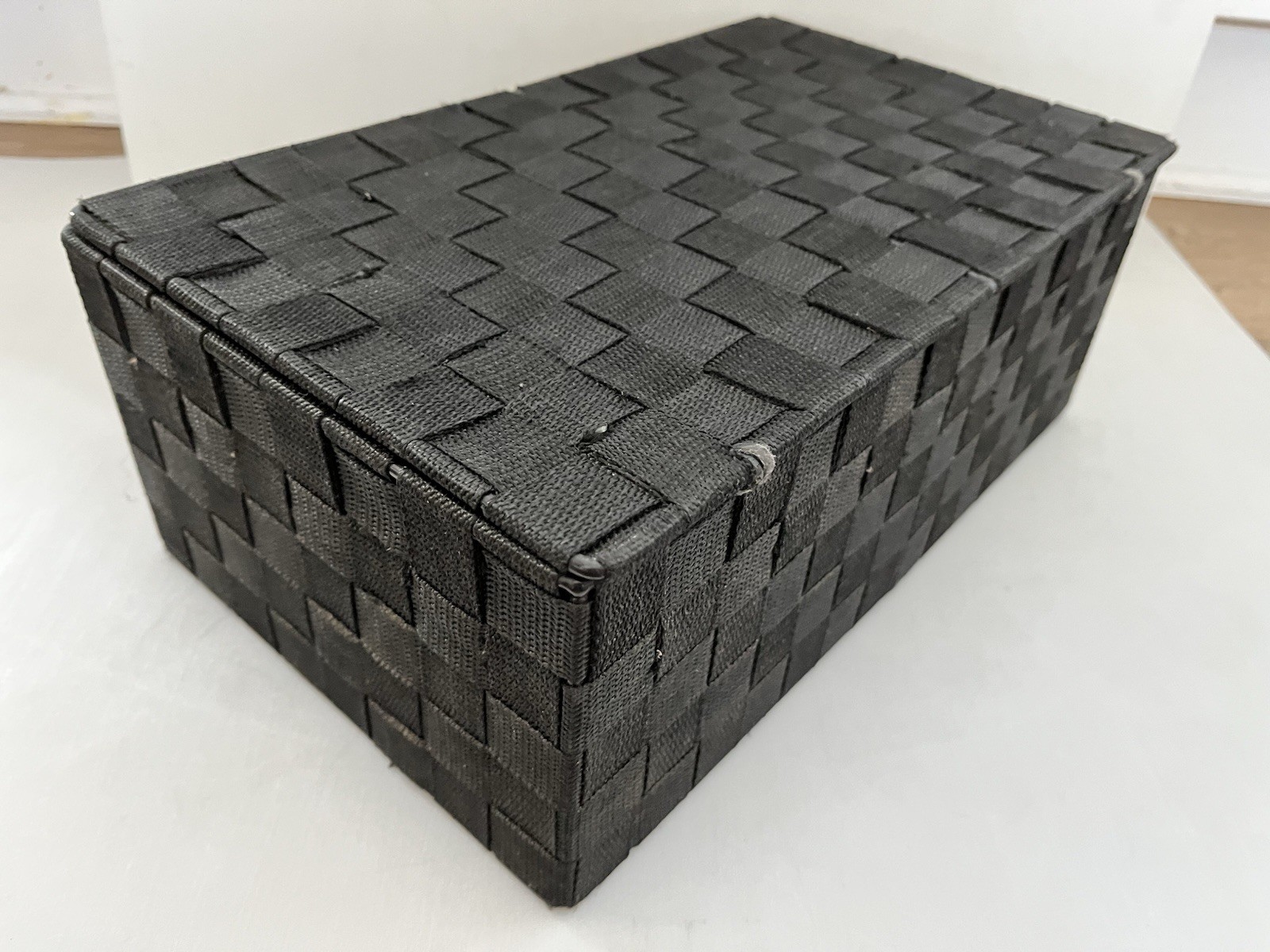 Trinket Rectangular Storage Basket/Box 14 1/2" x 8 1/2" x 6"