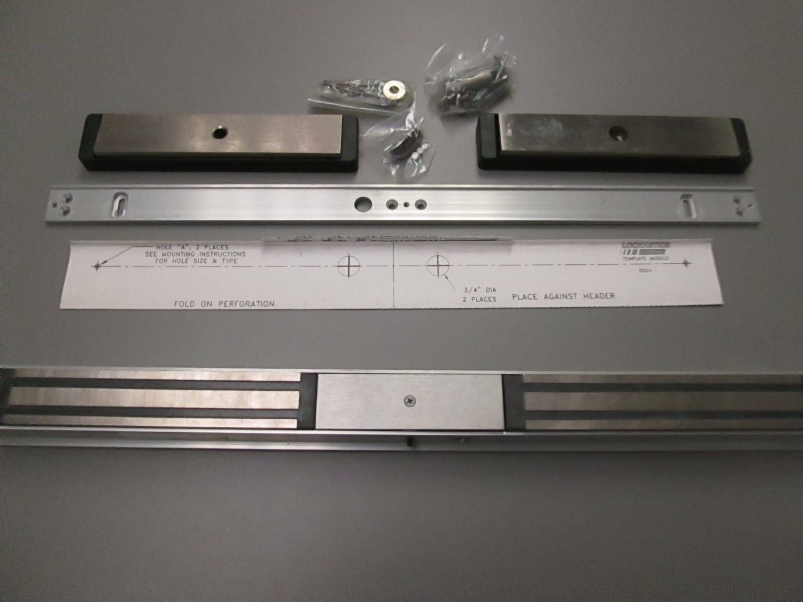 Locknetics 352 Narrowline MAG Lock Double
