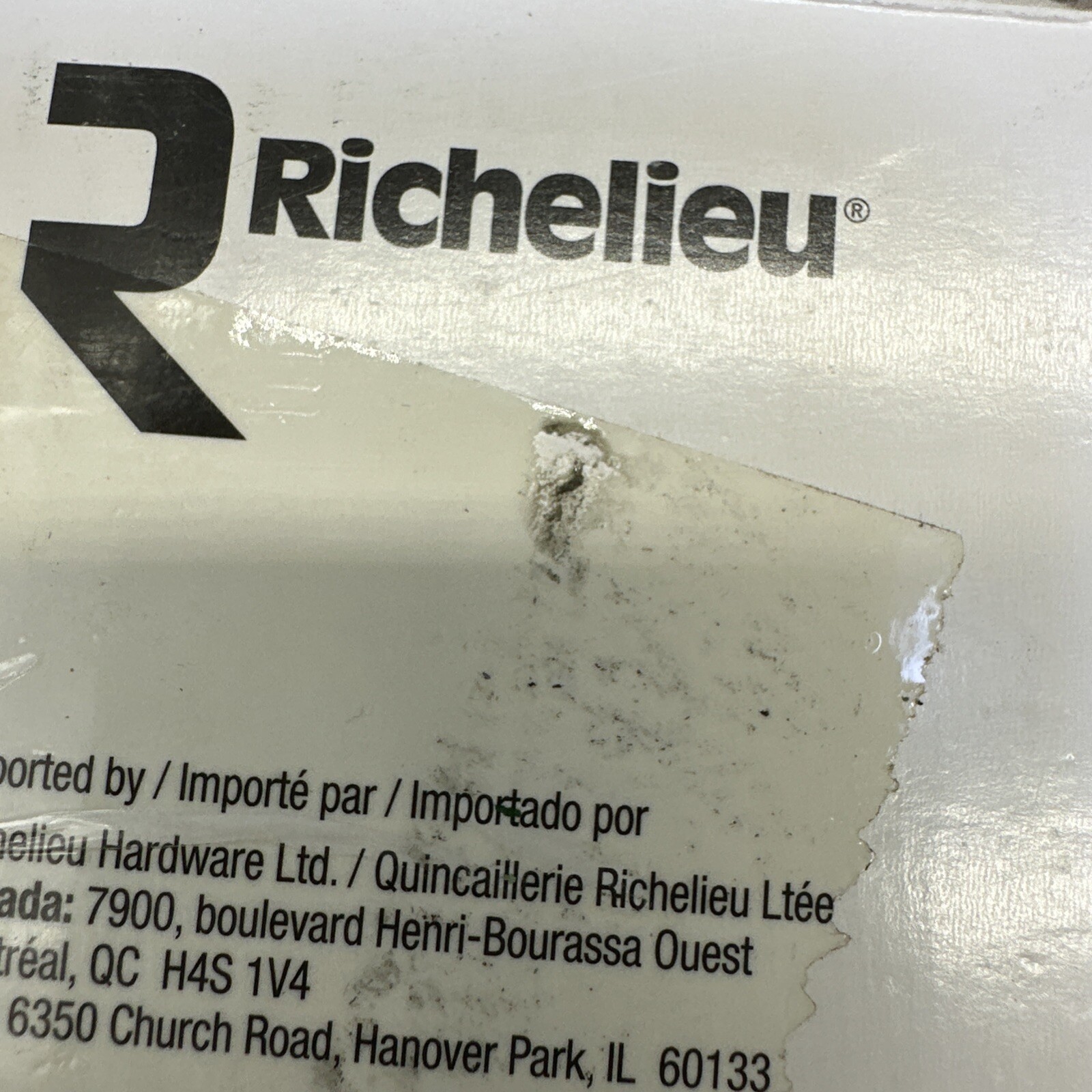Richelieu Full Extension Concealed Undermount Soft Close Drawer Slides 18inch