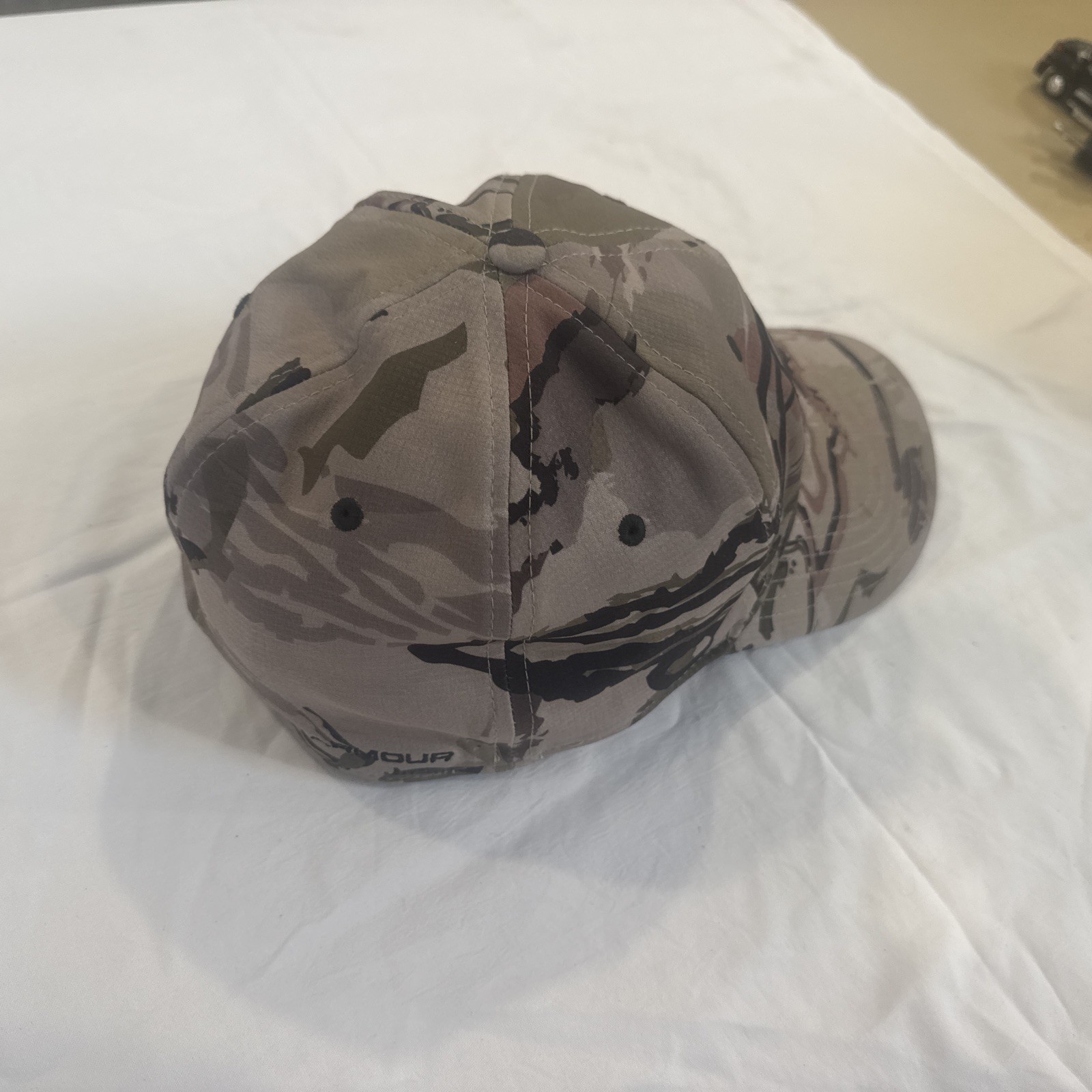 Under Armour Ridge Reaper Camo Baseball Cap Mens Stretch Fit OSFA