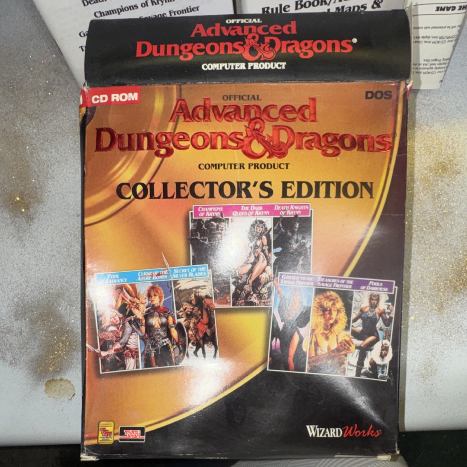 WizardWorks Advanced Dungeons & Dragons Collector's Edition CD DOS 9-Game Set