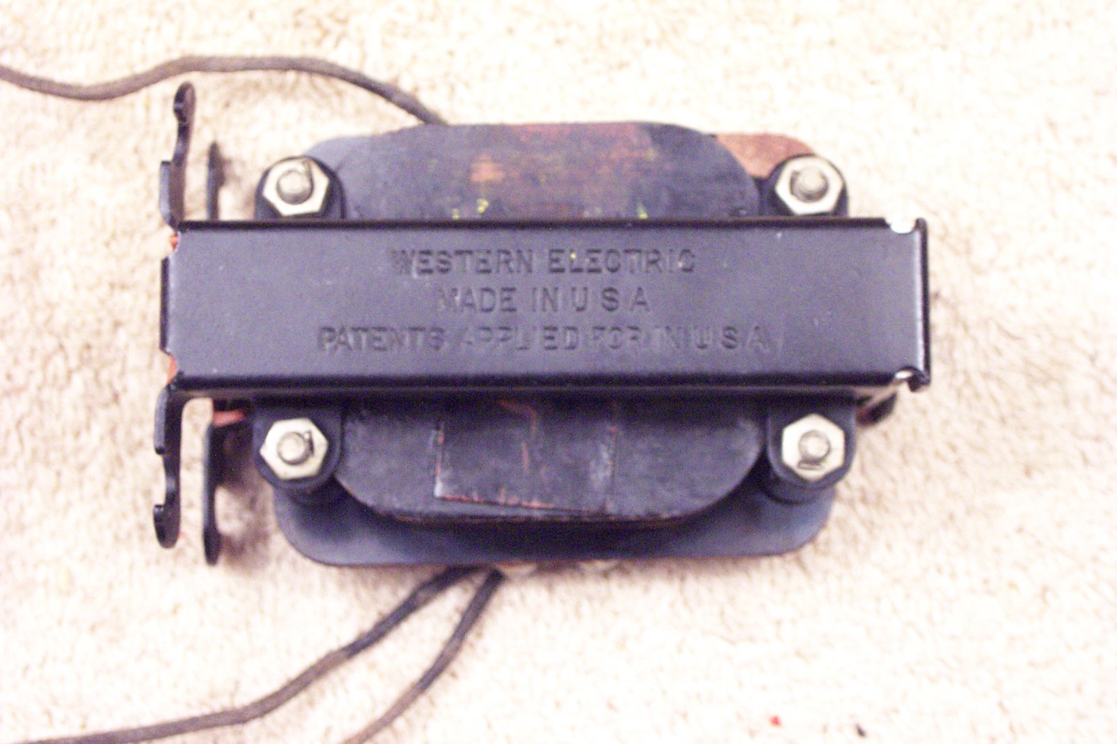 One, 1920's, Western Electric Output Transformer 112-A