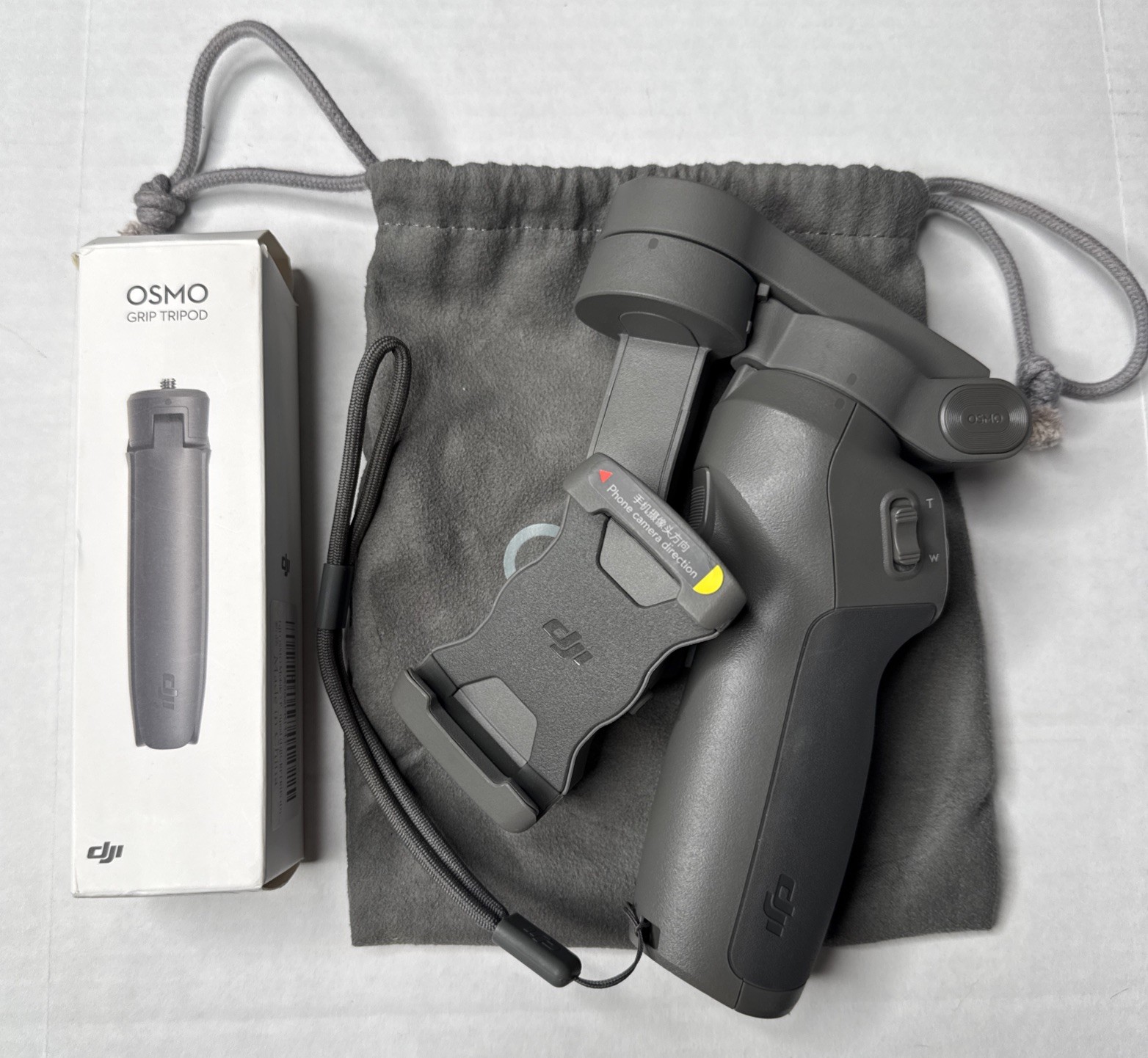 DJI Osmo Mobile 3 OF100 Smartphone Gimbal Combo Tripod Pouch