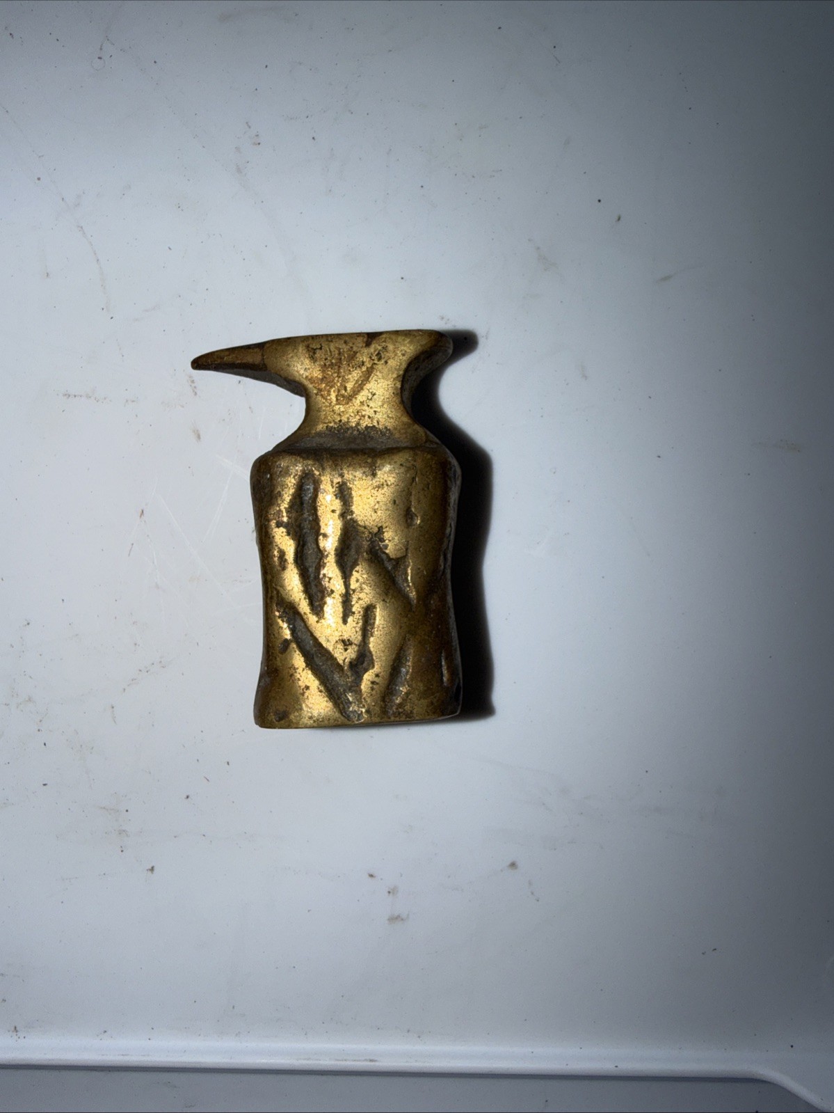 Brass Anvil 2.5 Inch Long