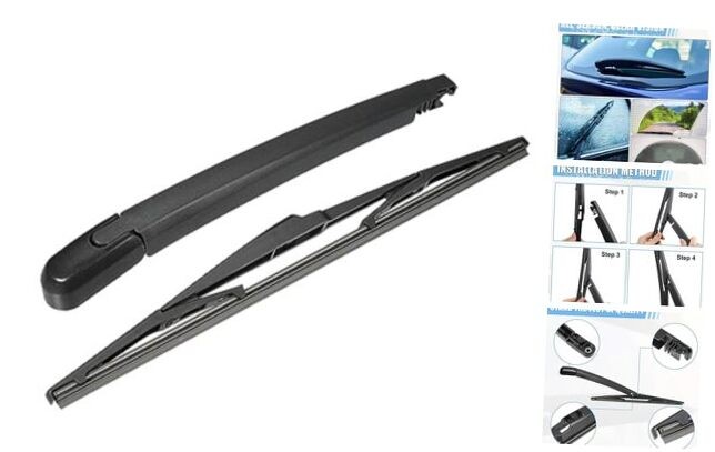 Rear Windshield Wiper Blade Arm Replacement Set Quality Fit for Lexus