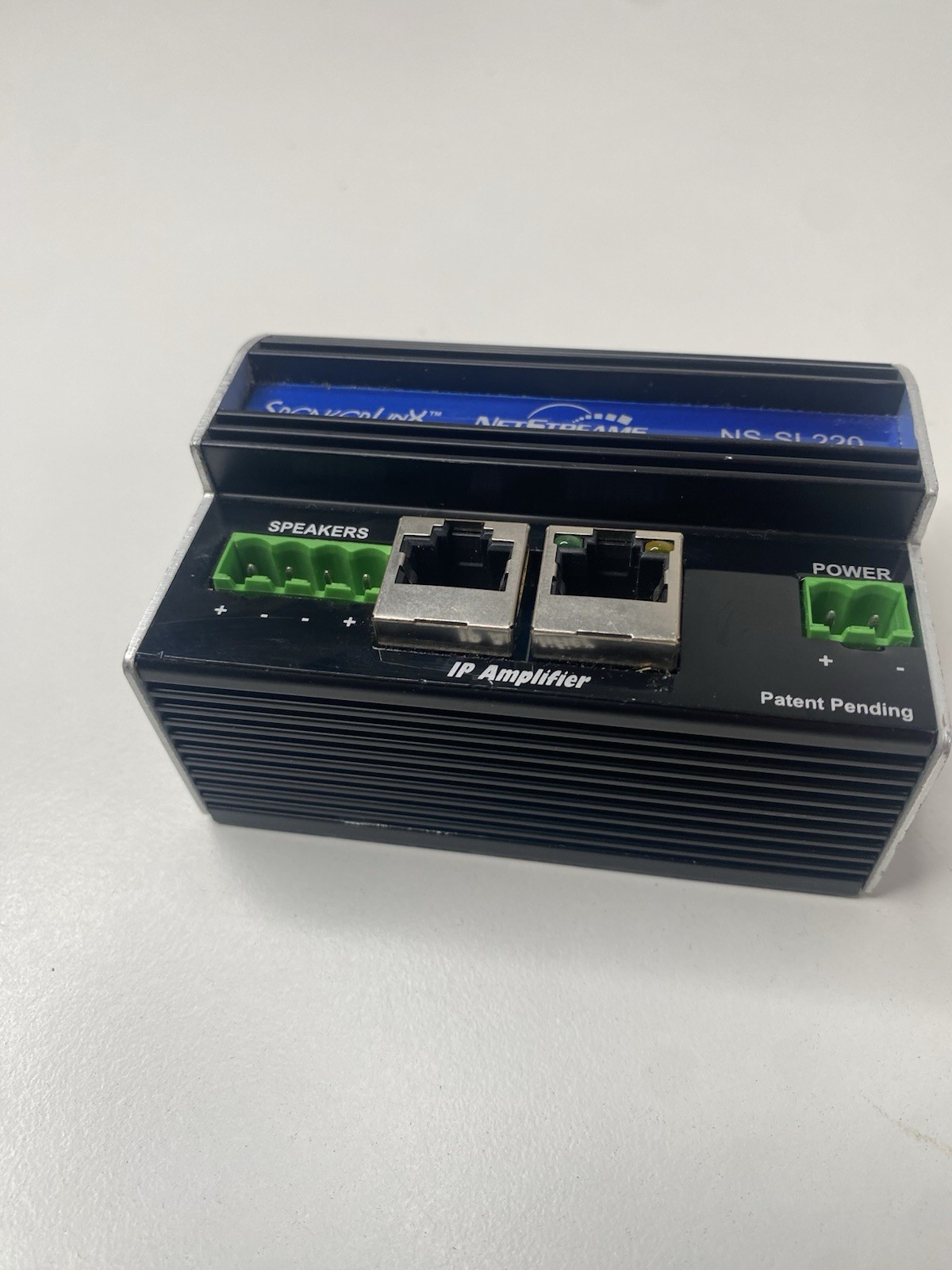 #3 NetStreams SpeakerLinX NS-SL220 Room Controller Amplifier EIM Ethernet Ports