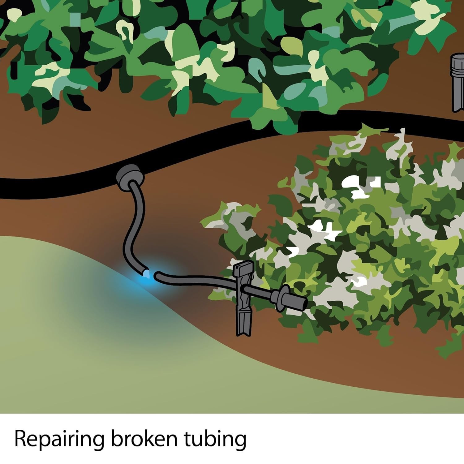 DRIPKITBAG Drip Irrigation Repair and Expansion Kit