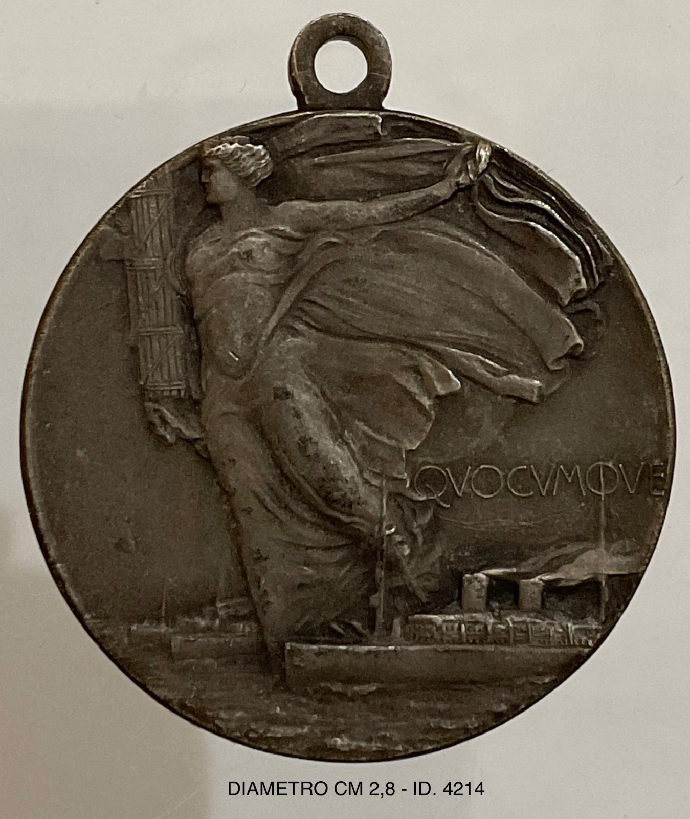 REGIA MARINA SOCIETÀ ITALIANA SERVIZI MARITTIMI MEDAGLIA TURBONAVE ESPERIA 1926