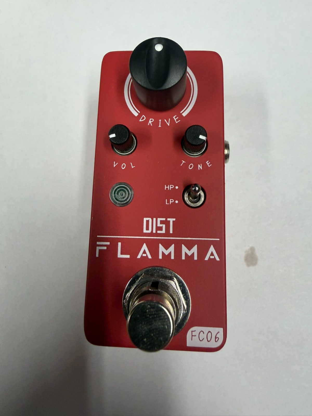 Flamma Distortion FC02 Reverb Guitar Effects Pedal