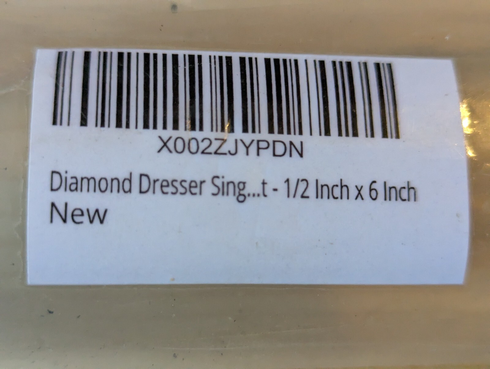 Sharp Brand 2.00 Diamond Dressing Tool .05"x6" Single Point