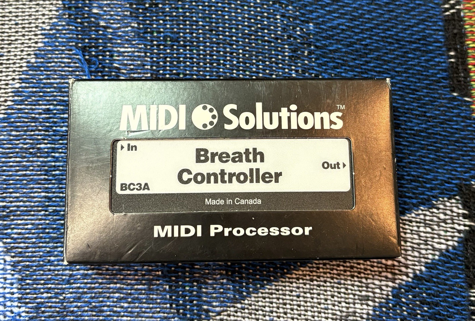 MIDI Solutions Breath Controller INTERFACE In Box Excellent Condition