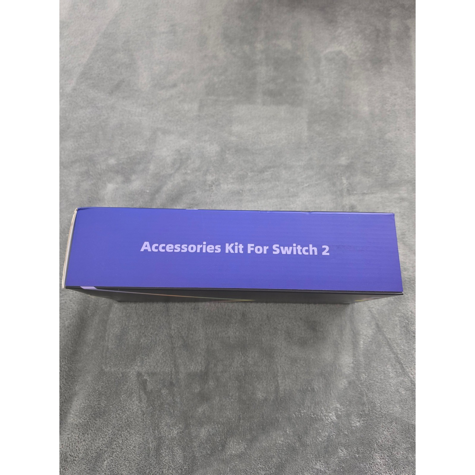 YOOWA Accessories Kit for Switch 2 Black Hard Case Grips Screen Protector Set
