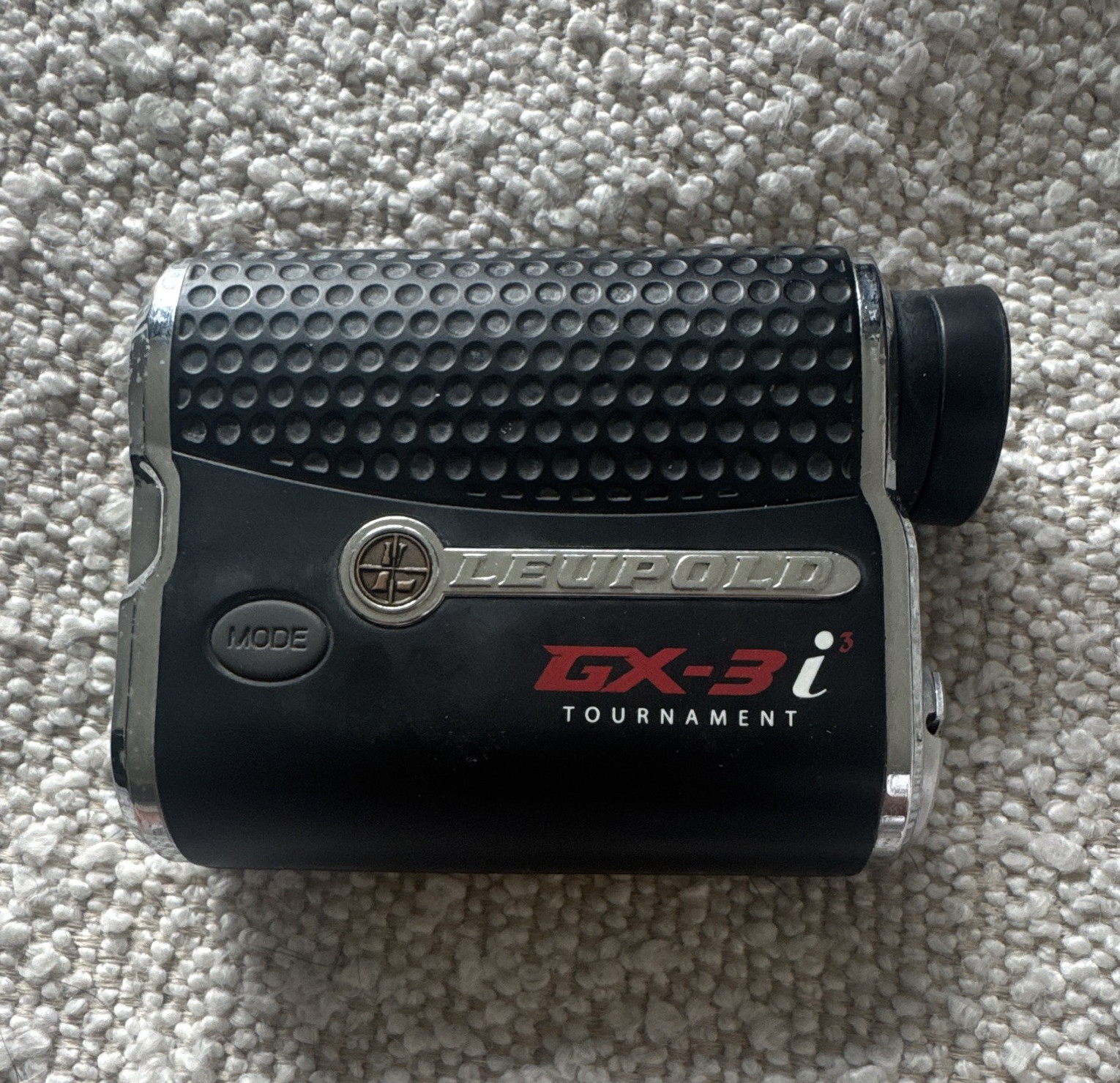 Leupold GX-3i Tournament Golf Laser Rangefinder, Black/Silver