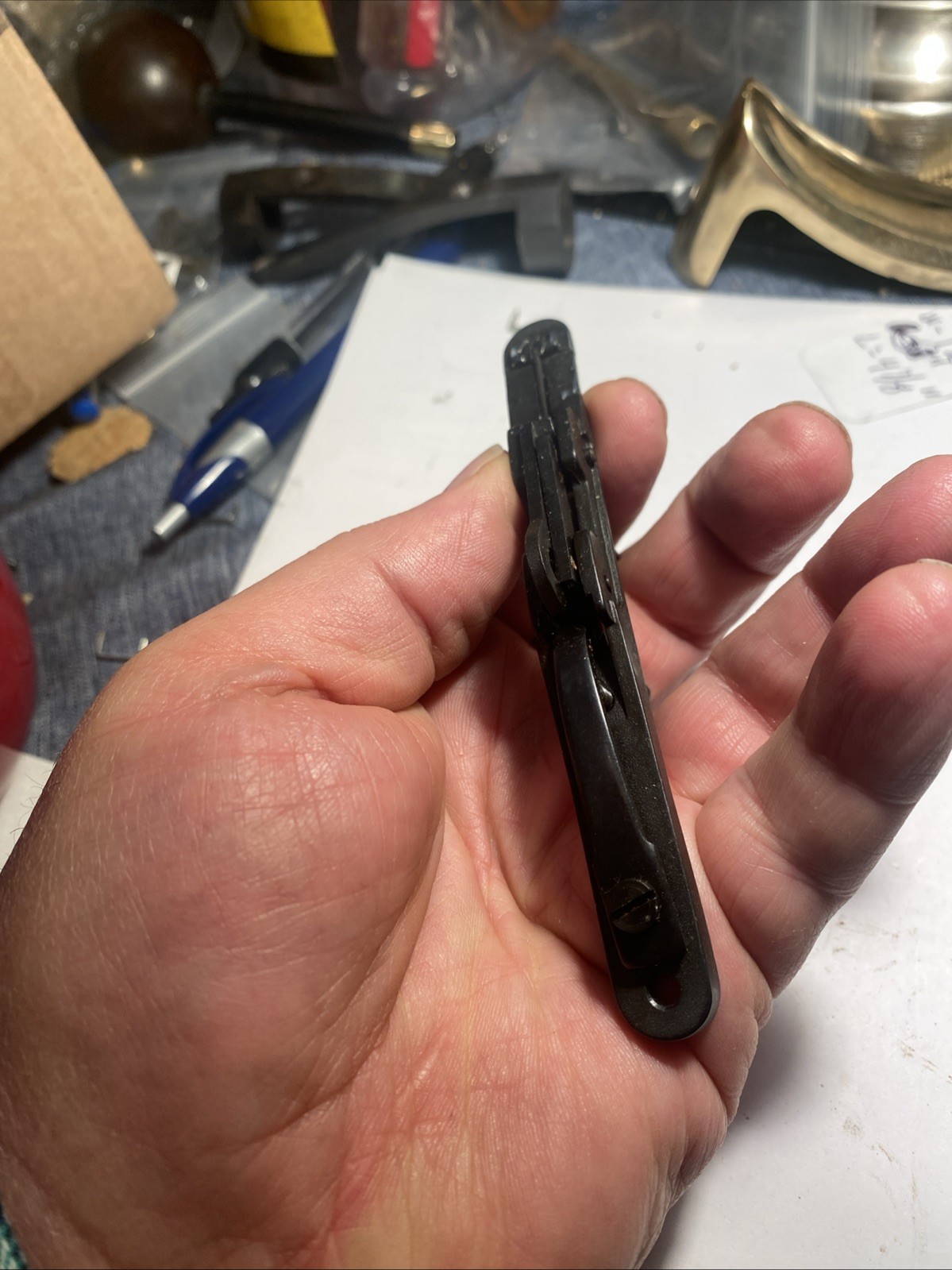 New Lyman Double Set Trigger Assembly and Screw.