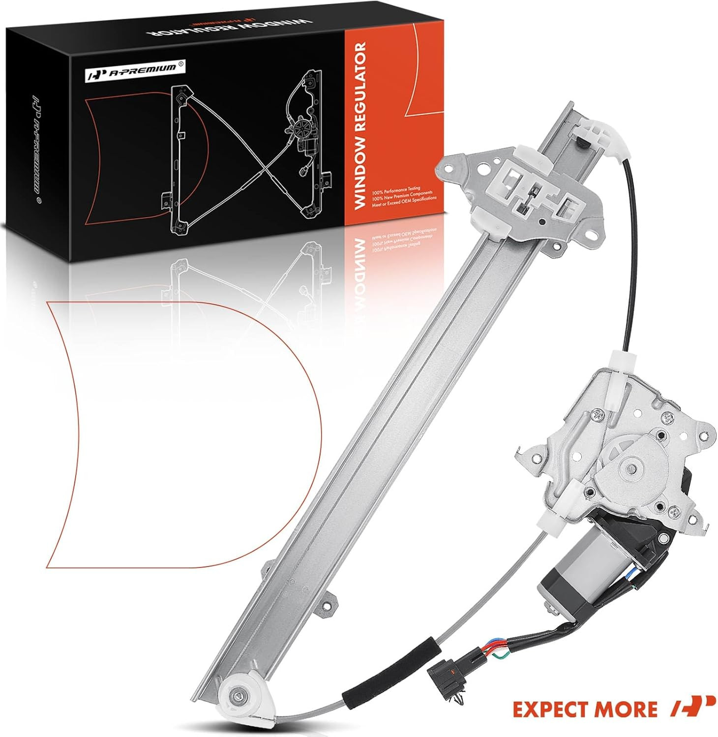 Front Left Power Window Regulator w/ Motor 2007-2013 Nissan Versa Tiida