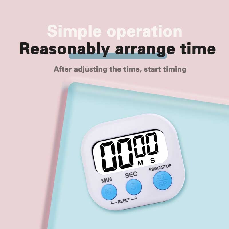 Digital Kitchen Timer Magnetic Countdown Timer  Multifunctional positive Teacher