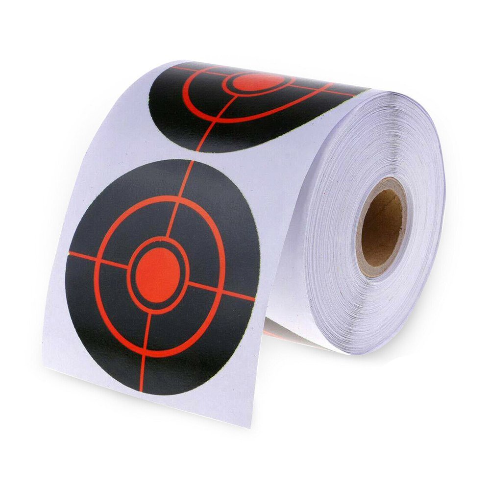300Pcs Shooting Targets Splatter Reactive Stickers 3" Self Adhesive Shoot Target