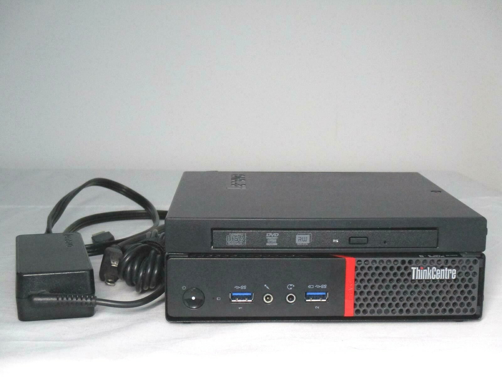 Lenovo ThinkCentre M700 Tiny Mini Computer i7-6700T 8GB DDR4 128GBSSD DVDR Win10