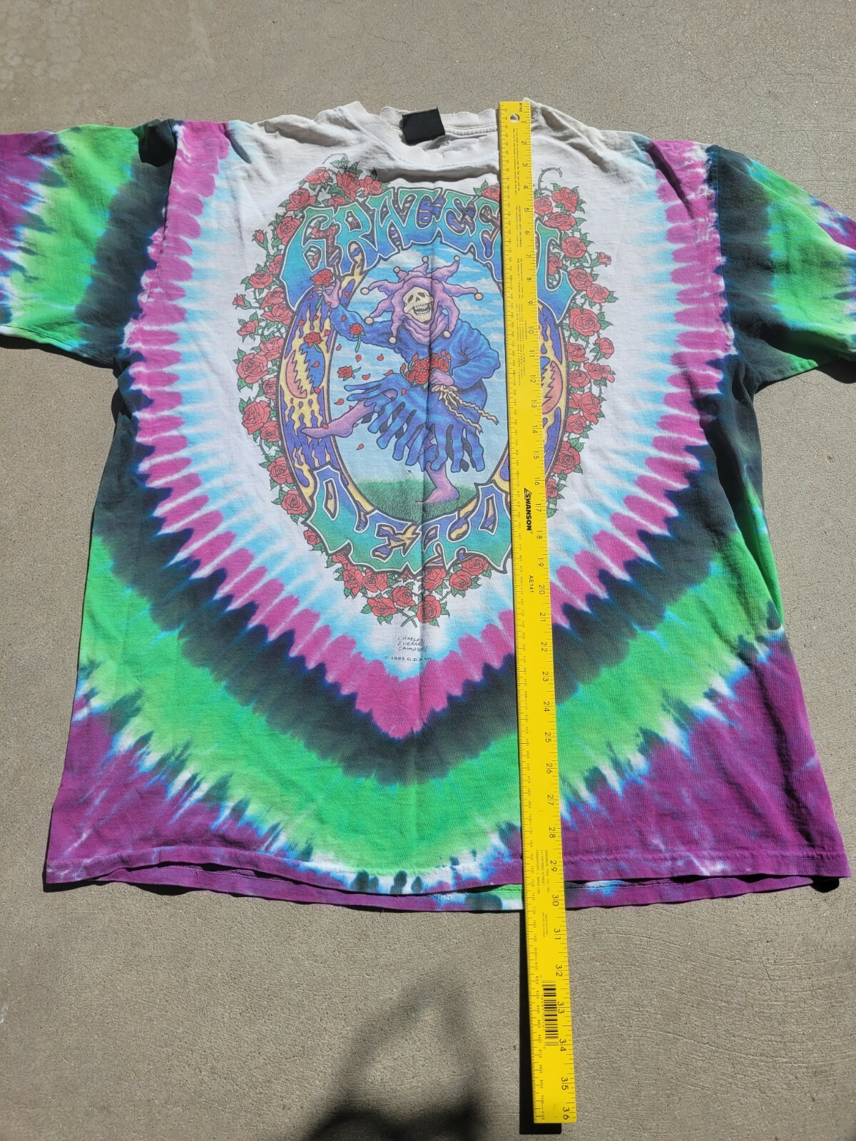 Grateful Dead And Company Shirt Vintage Original 1993 Tour Jerry Garcia Bob Weir