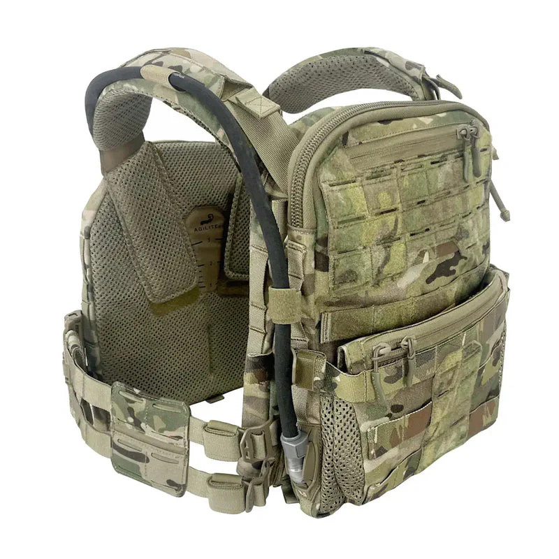 Agilite Micro MAP Rear Hydration Panel Compatible with Plate Carriers MULTICAM