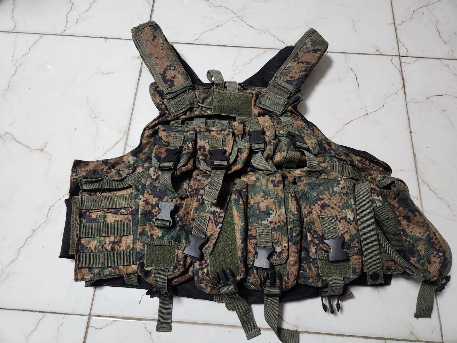 Original Georgia Georgian Army Armor Vest MOLLE With Patch